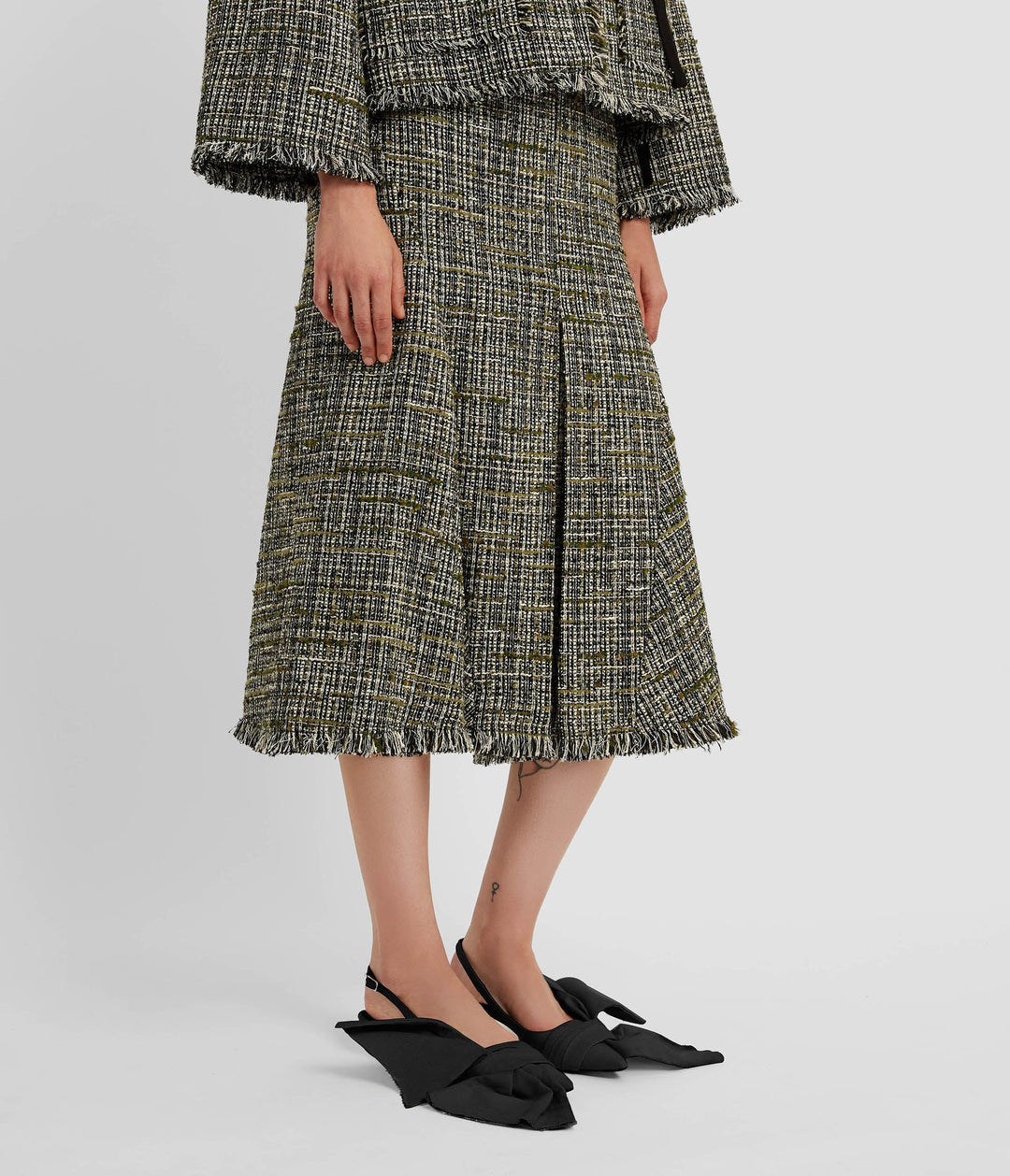 Pencil Midi Skirt