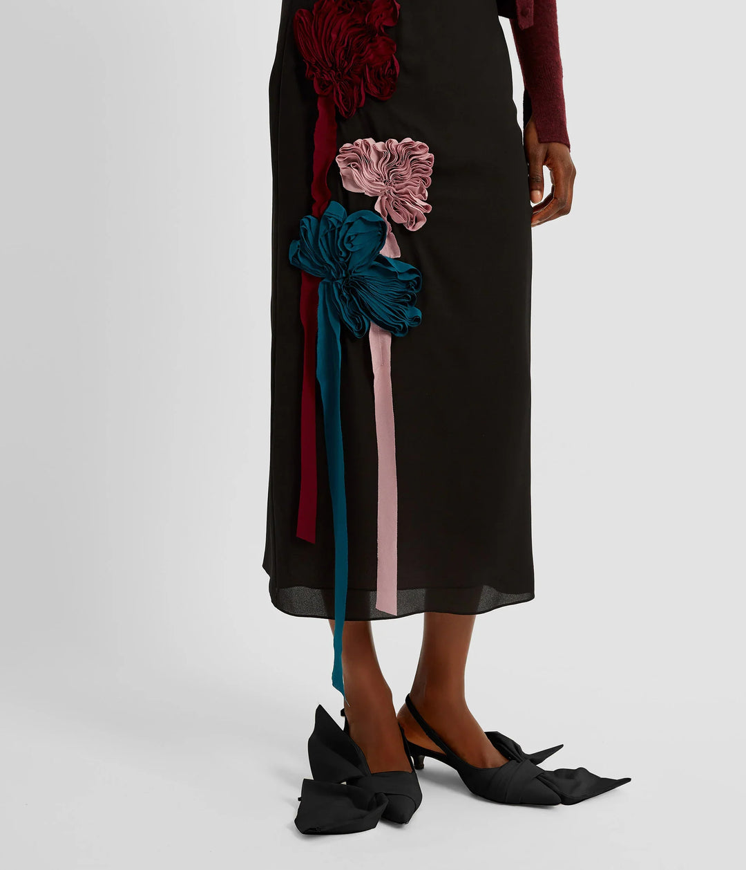 Pencil Midi Skirt