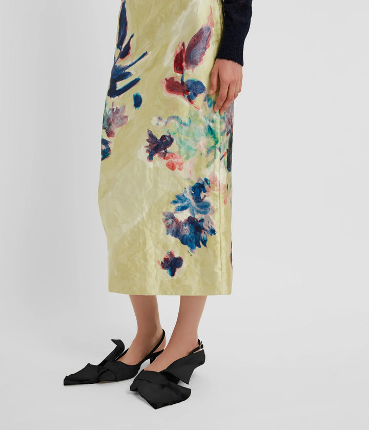 Pencil Midi Skirt