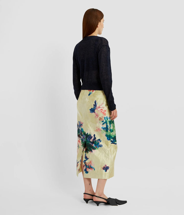 Pencil Midi Skirt