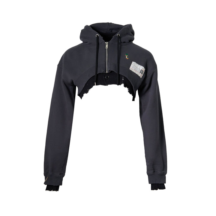 Cropped Layered Parka