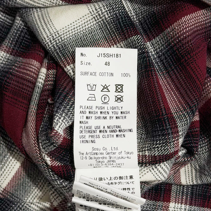 Vintage Like Check Shirt