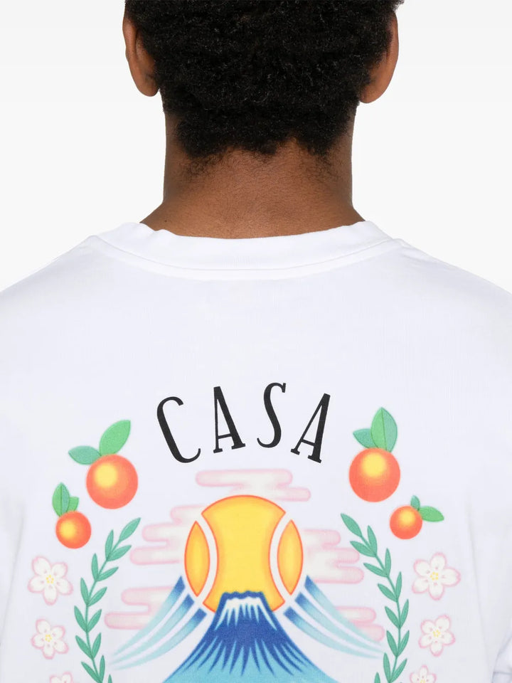 Casa Way Mountain Printed T-Shirt