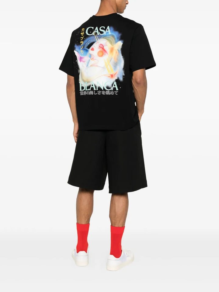 Galactic Connection Printed T-Shirt