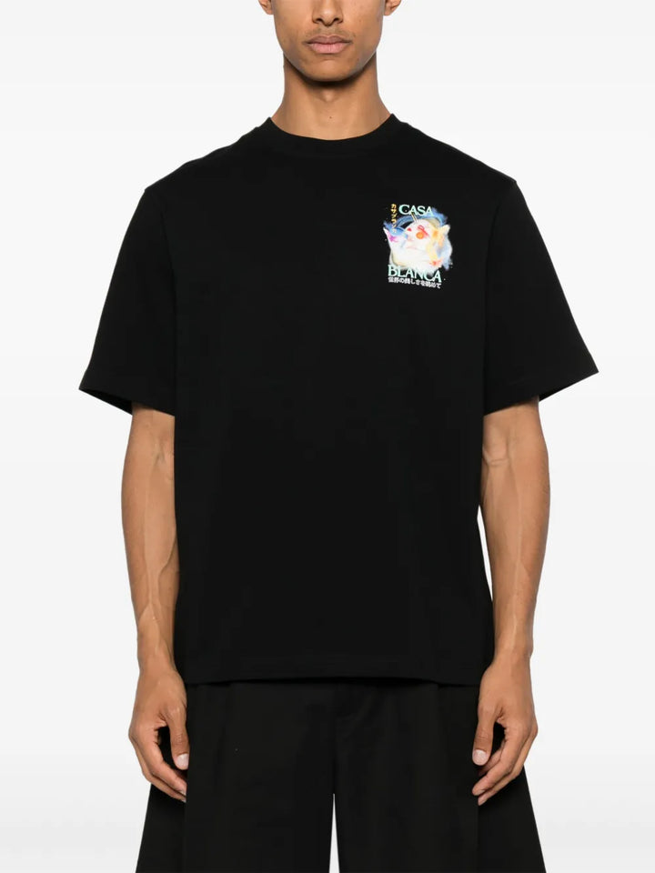 Galactic Connection Printed T-Shirt