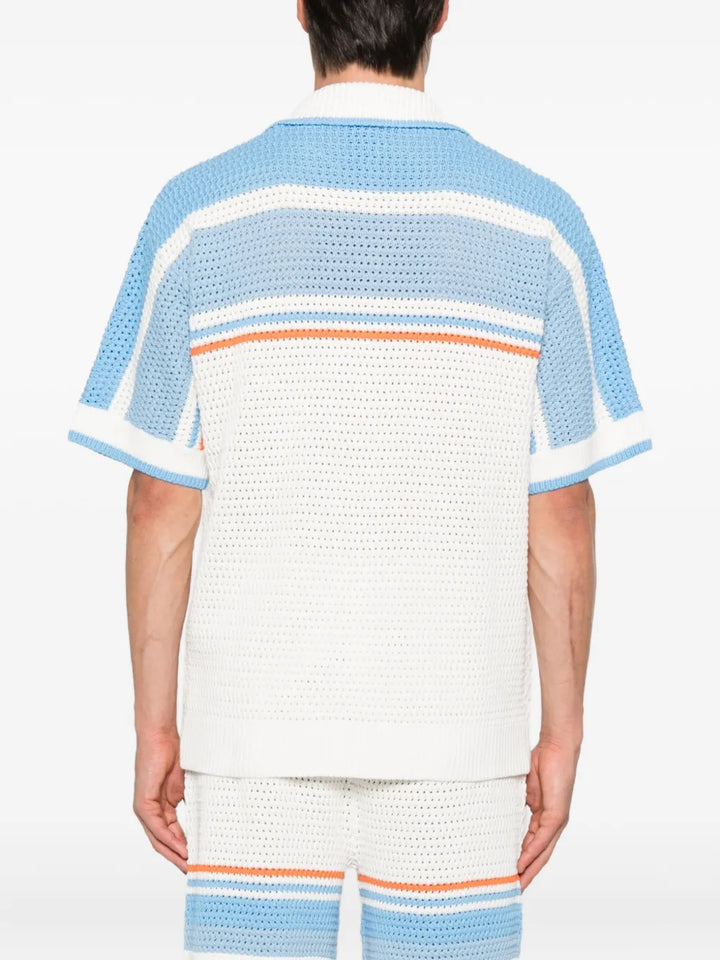 Faux Crochet Shirt