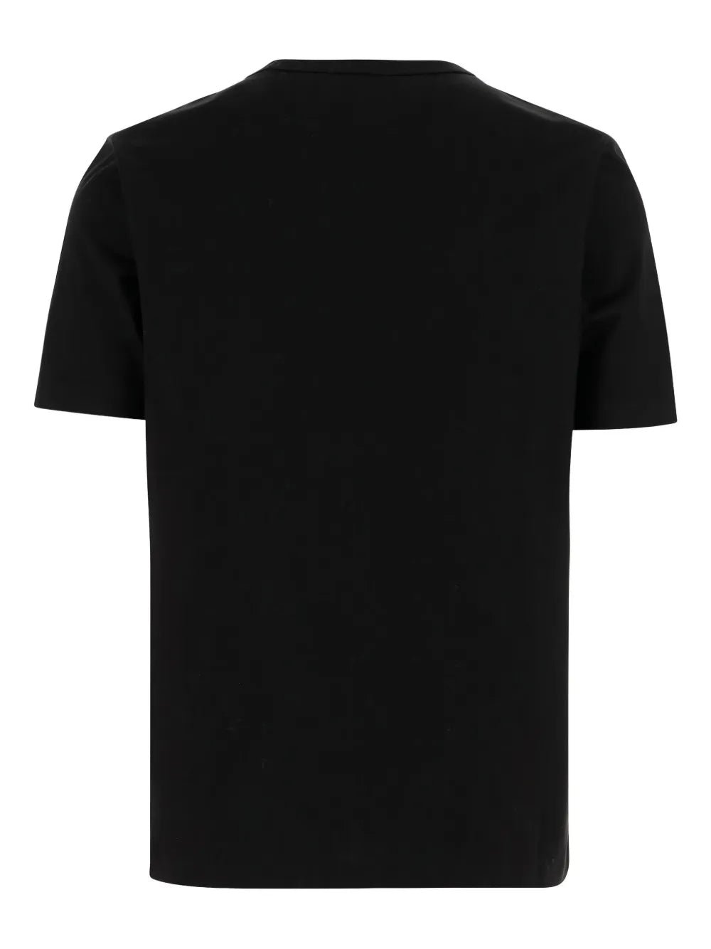 Mercerized Jersey Twisted Short Sleeve Logo T-Shirt