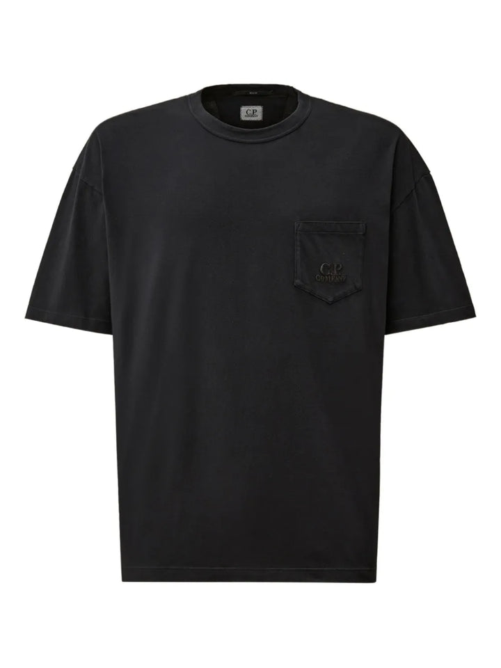 Jersey Short Sleeve Boxy Chest Pocket T-Shirt