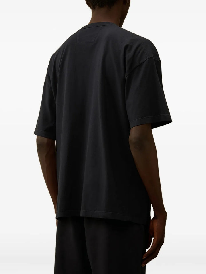 Jersey Short Sleeve Boxy Chest Pocket T-Shirt