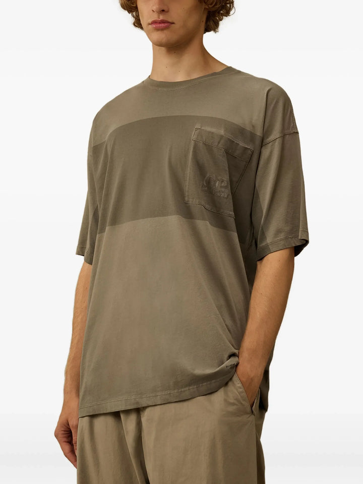 Jersey Short Sleeve Printed Chest Pocket T-Shirt