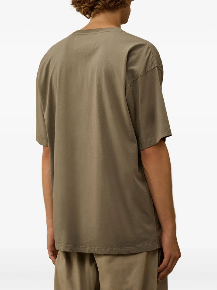 Jersey Short Sleeve Printed Chest Pocket T-Shirt