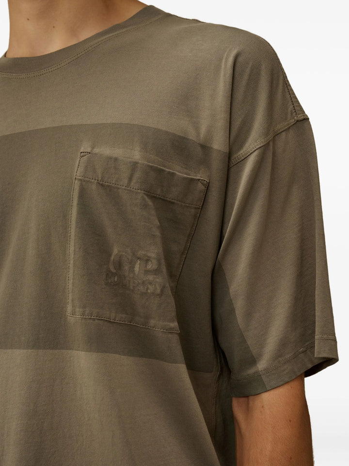 Jersey Short Sleeve Printed Chest Pocket T-Shirt