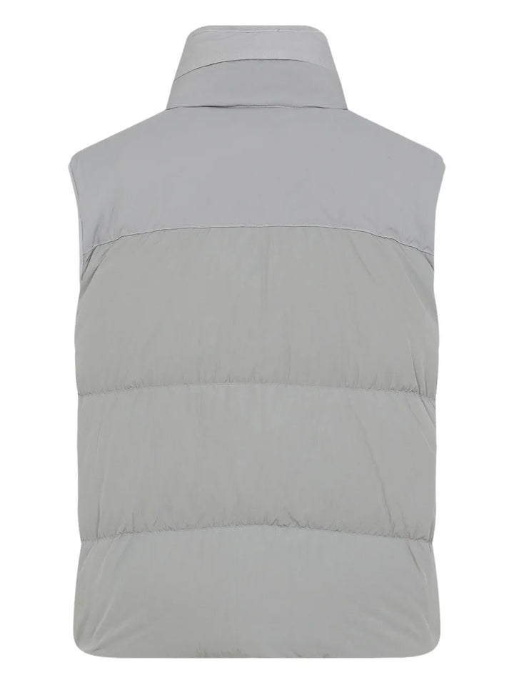 Eco-Chrome R Mixed Hooded Down Gilet