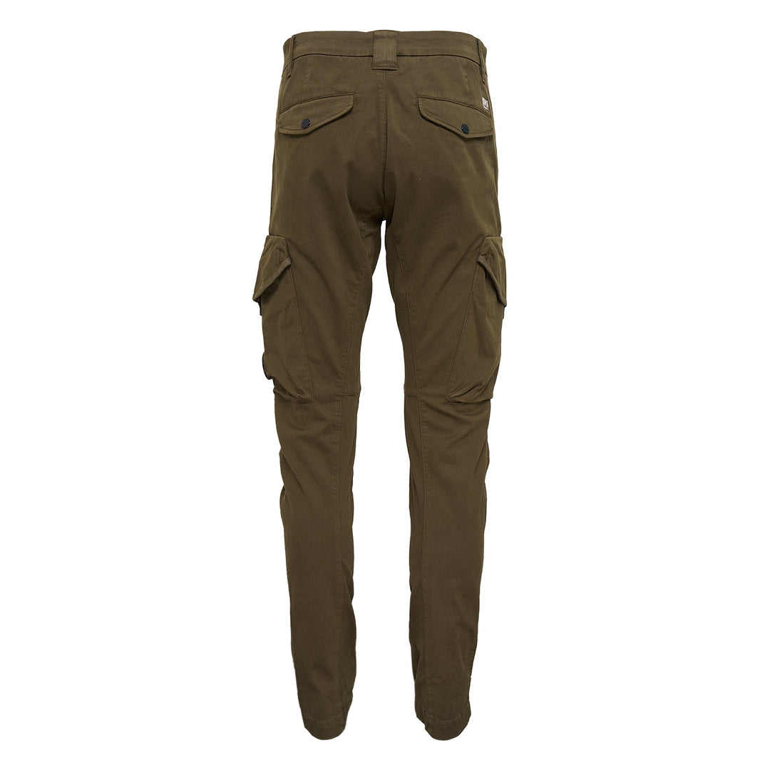 Cargo Pant In Stretch Satin