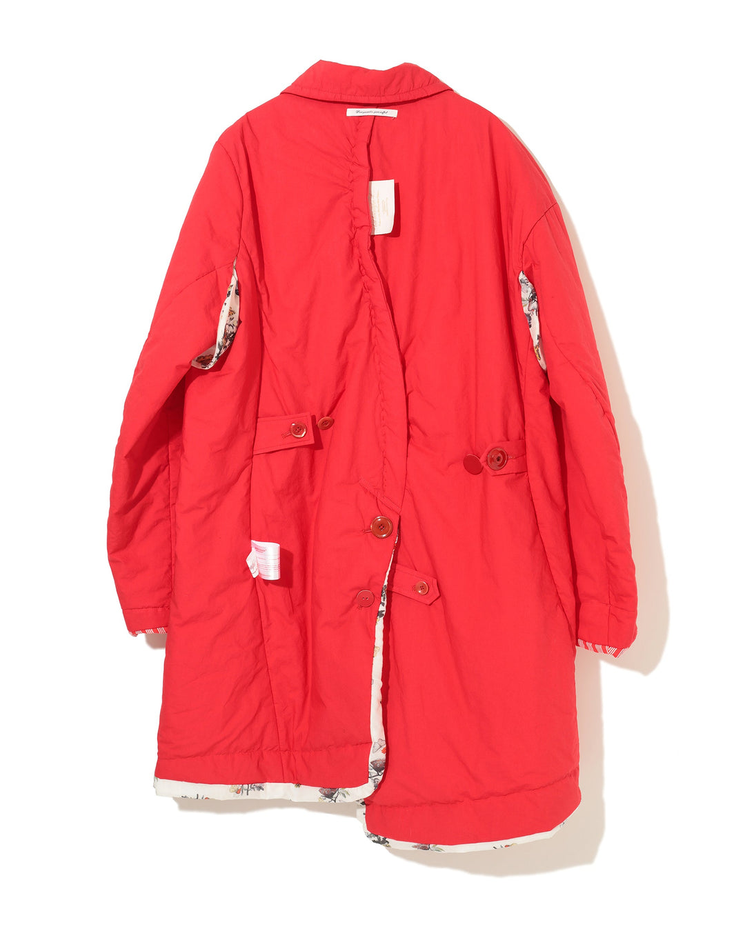 Coat With Printed Lining