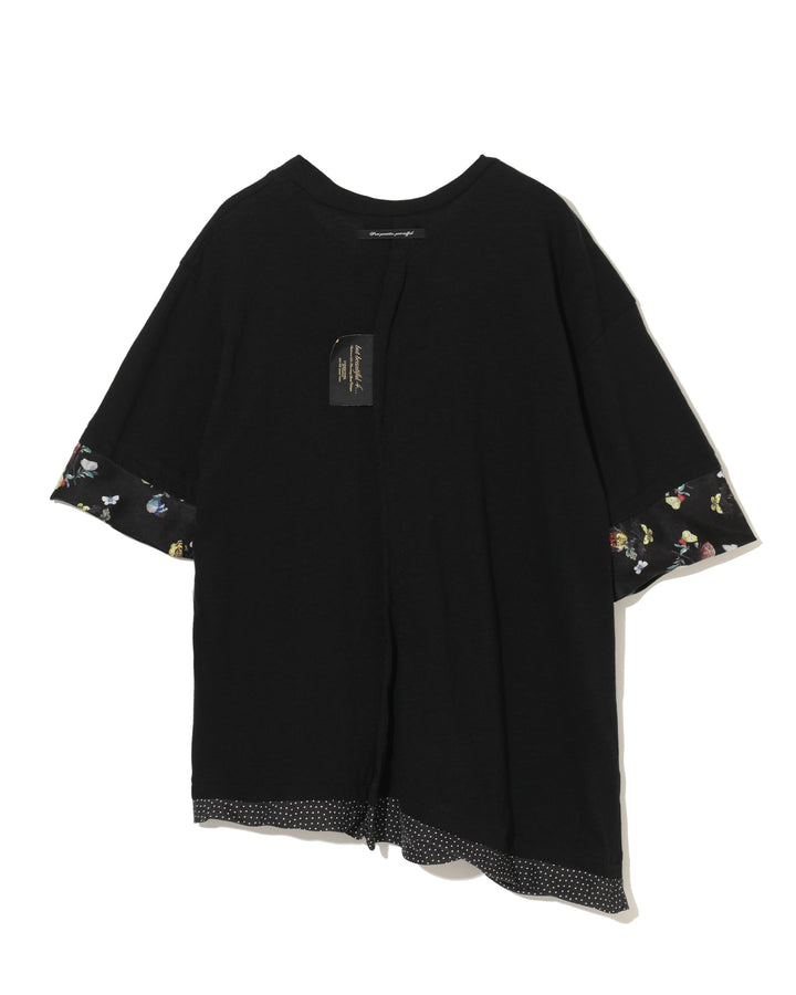 Printed Sleeve Cuff Tee
