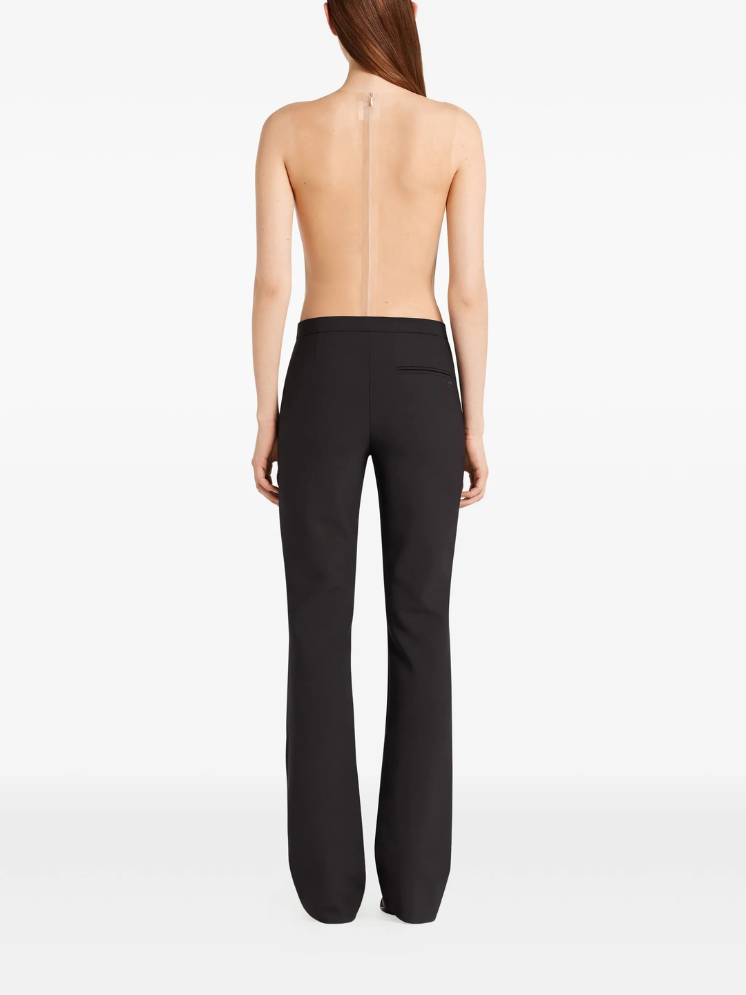Heritage Fluid Crepe Bootcut Pants