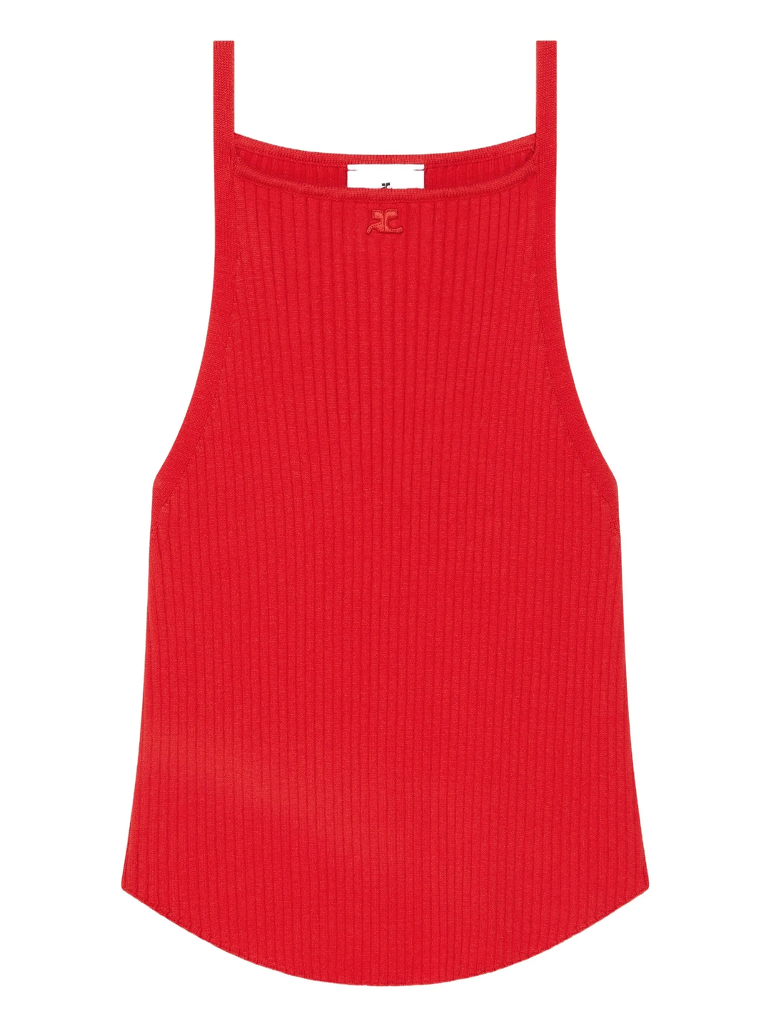 Circle Rib Knit Top