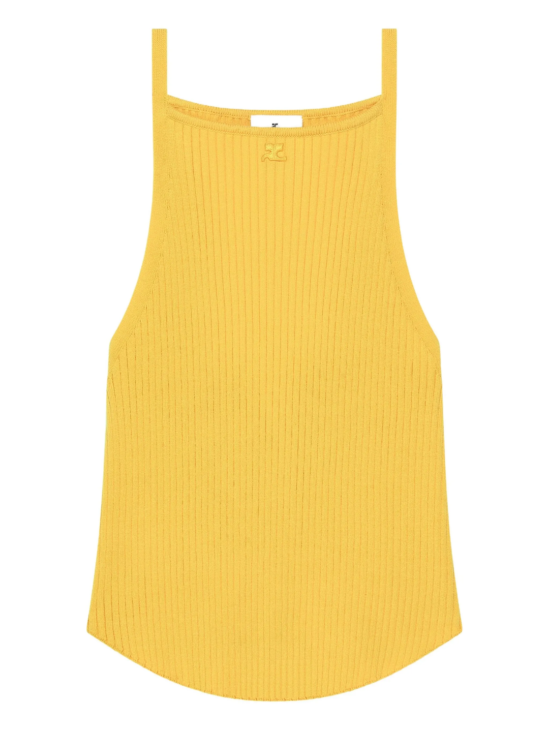 Circle Rib Knit Top