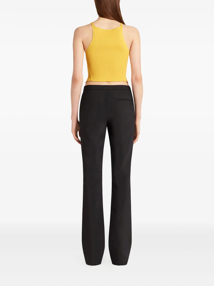 Circle Rib Knit Top