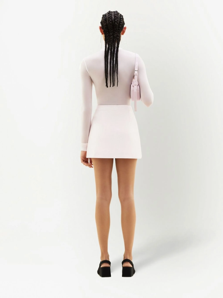 Reedition Vinyl Mini Skirt