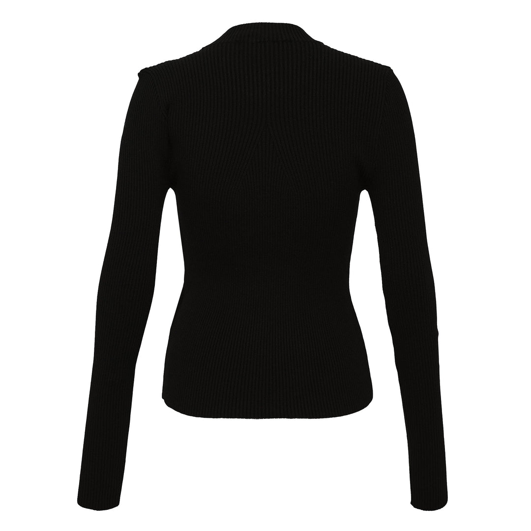 Maglia Small Neckline Logo Fit Top