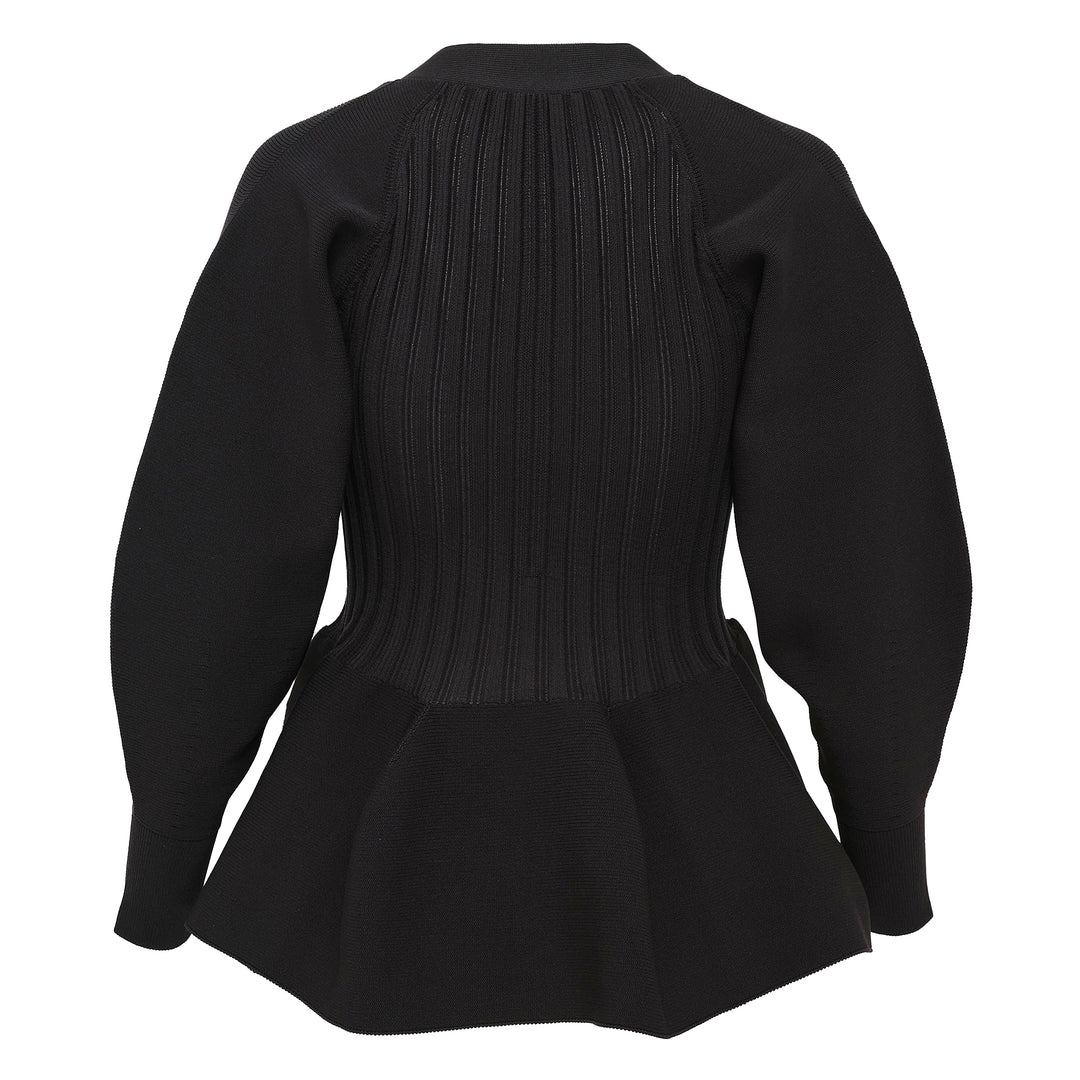 Pottery Puff Sleeve Cardigan