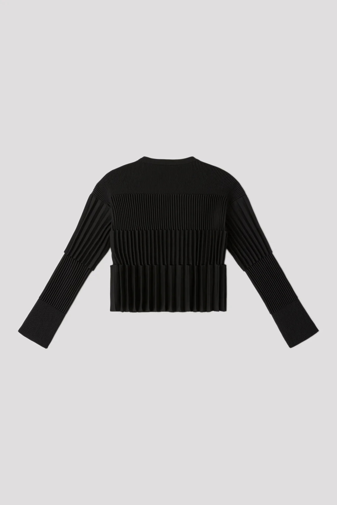 Accordion Cropped Cardigan