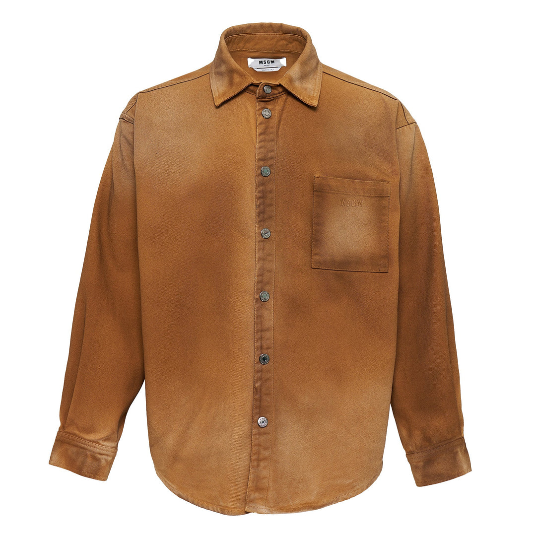 Camicia In Denim Button-Up Shirt