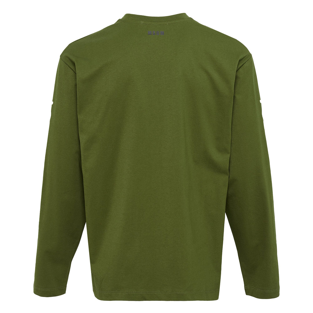 Print Detail Long-Sleeve T-Shirt