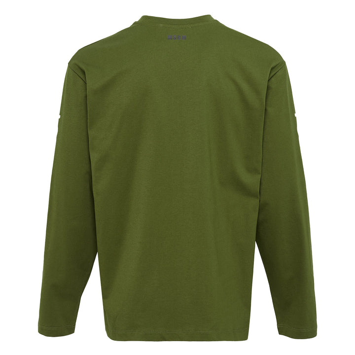 Print Detail Long-Sleeve T-Shirt