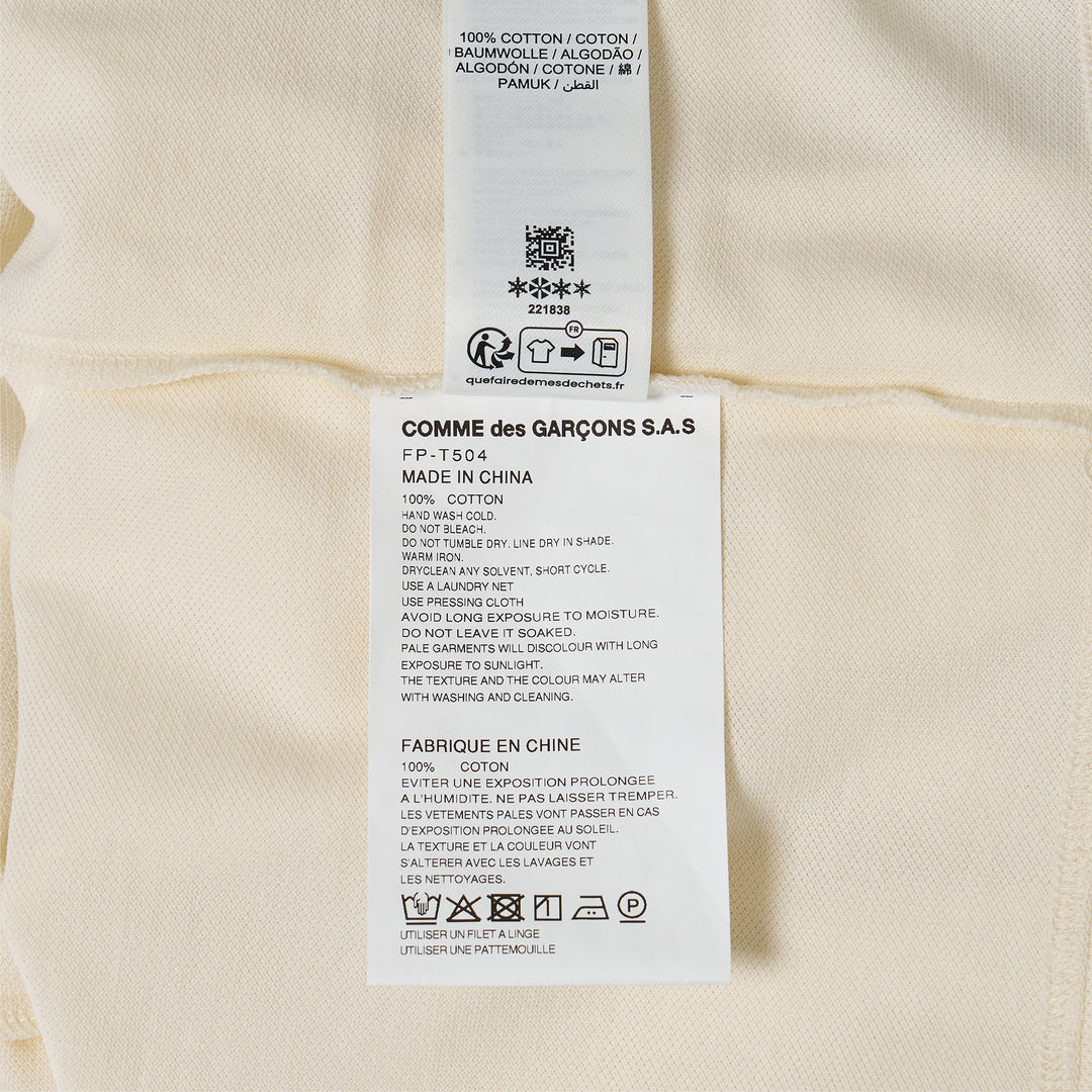 CDG SHIRT x FRED PERRY Color-Block Polo Shirt