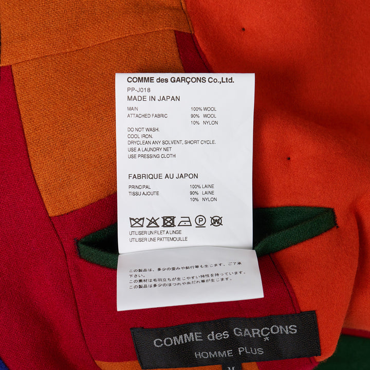 Wool Flannel 3 Colour Jacket