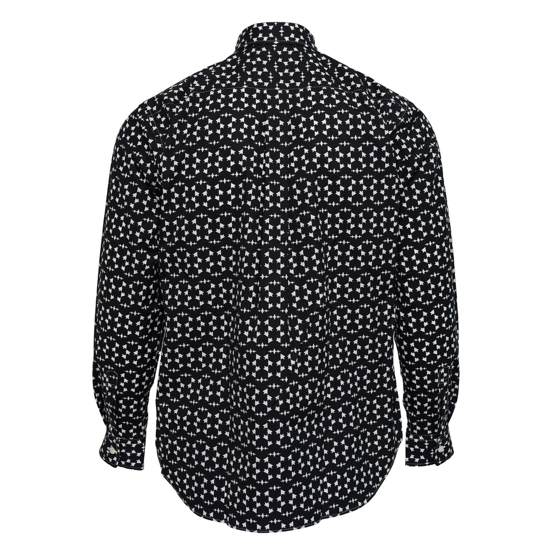 Cotton Broad Printed Long Sleeve Shirt
