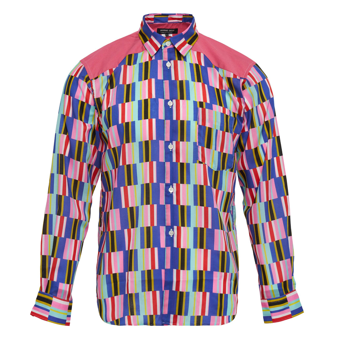 Polyester Lawn Printed Long Sleeve Shirt