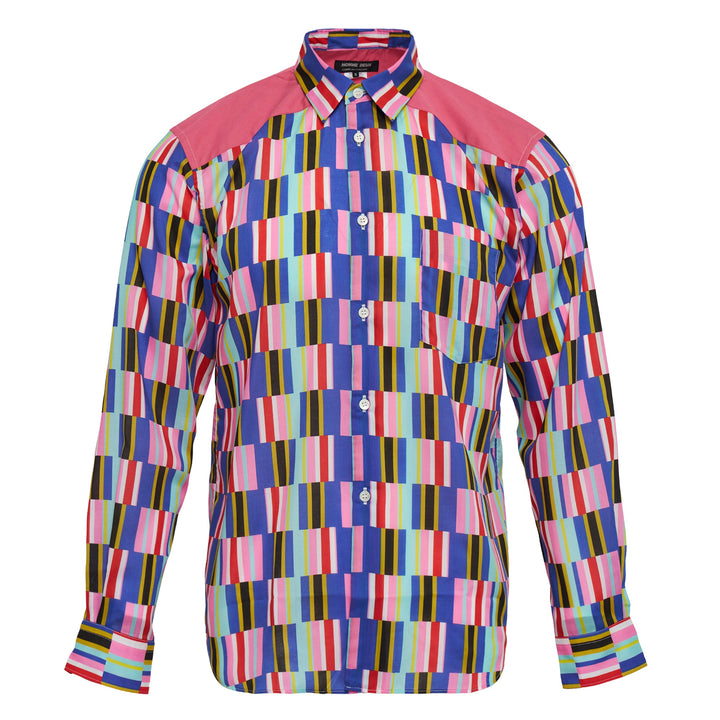 Polyester Lawn Printed Long Sleeve Shirt