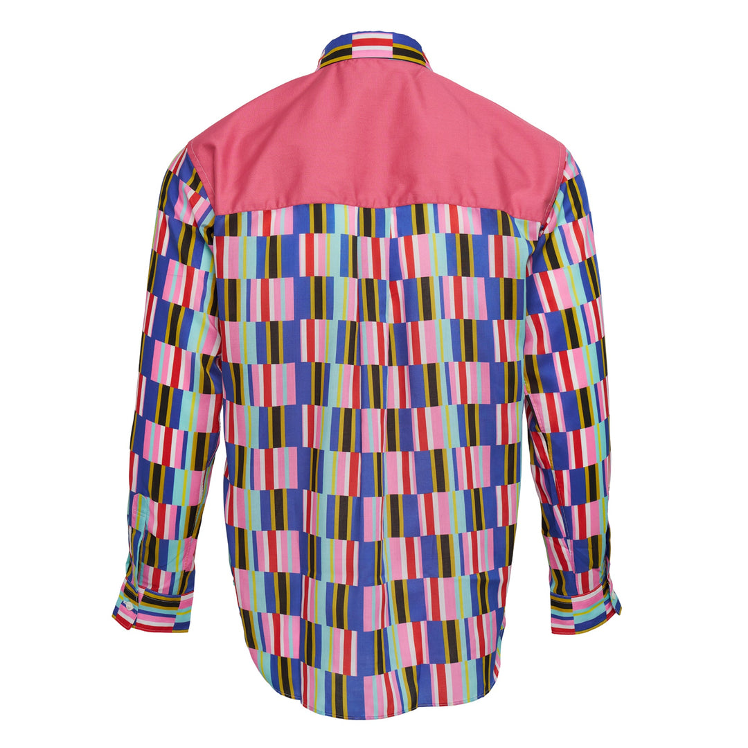 Polyester Lawn Printed Long Sleeve Shirt