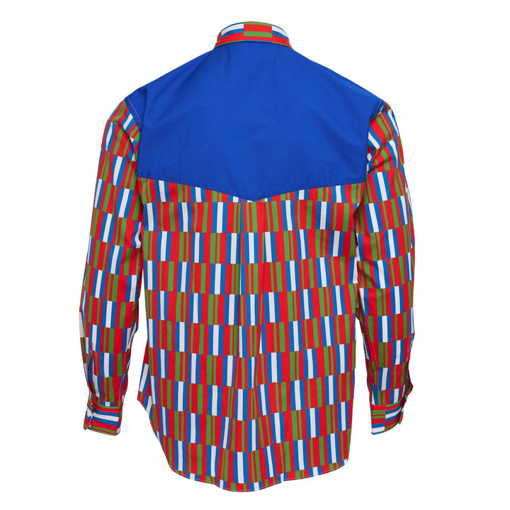 Cotton Broad Printed Long Sleeve Shirt