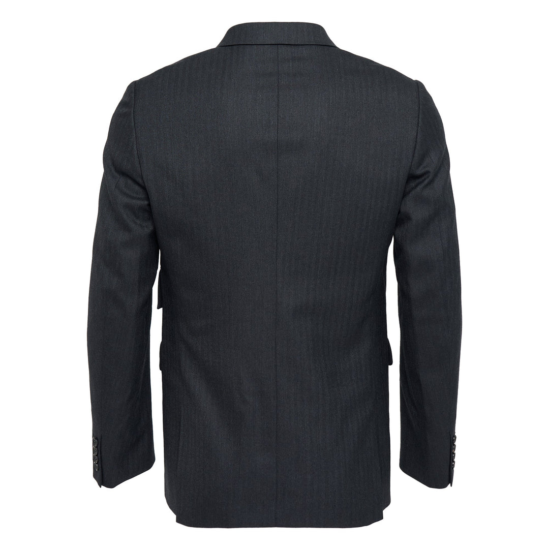 Wool Herringbone Pocket Jacket