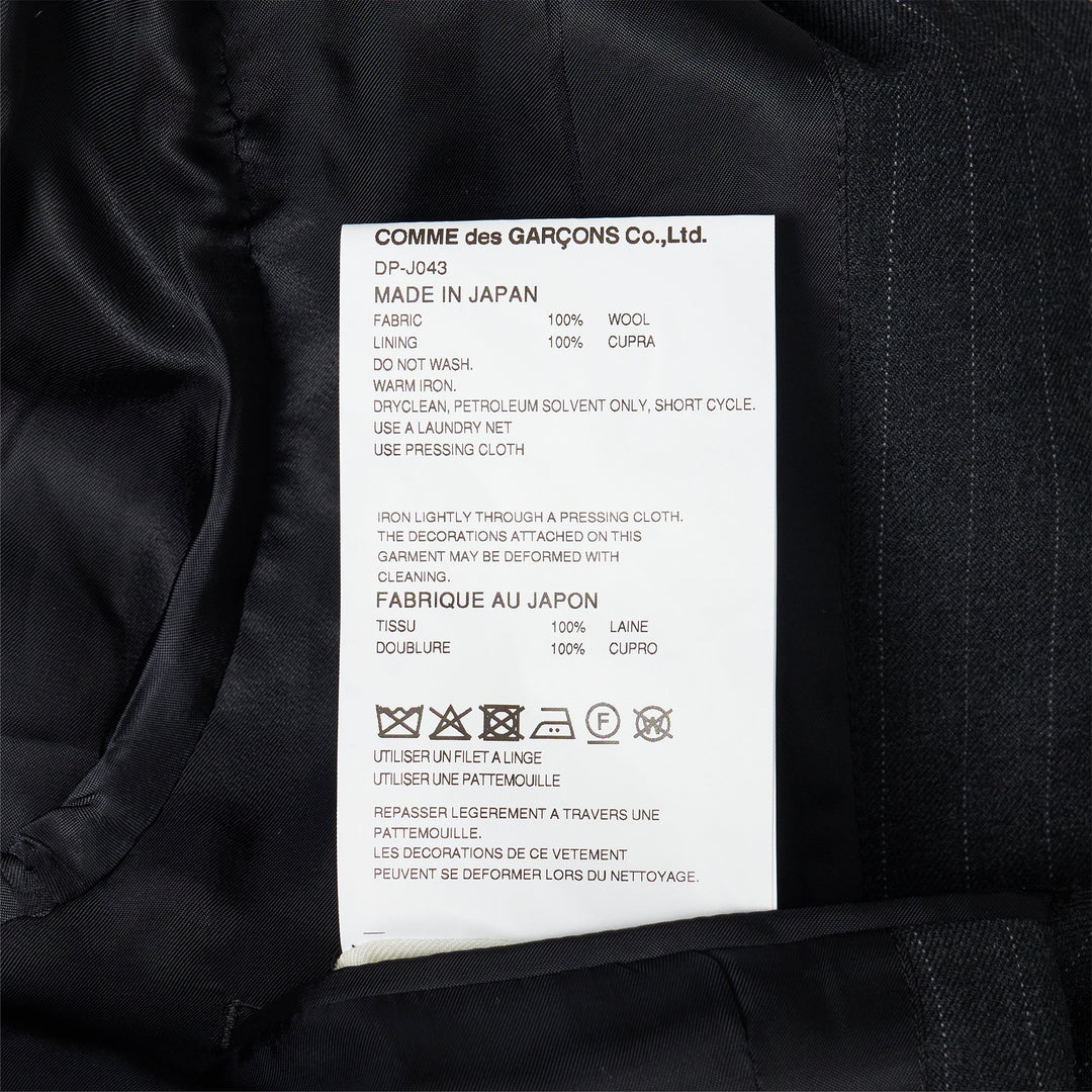 Wool Herringbone Pocket Jacket