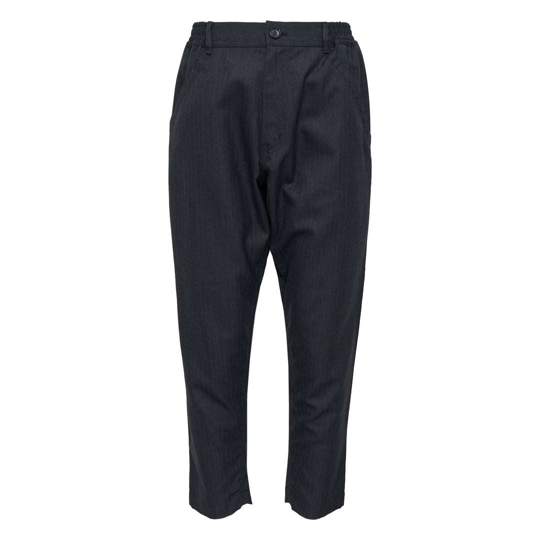 Wool Herringbone Pants