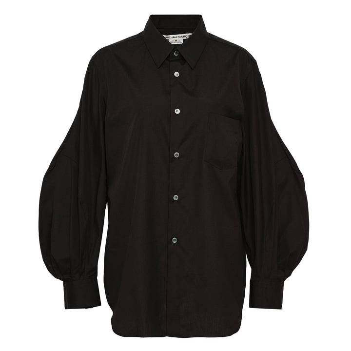 Cotton Broad Court Sleeves Blouse