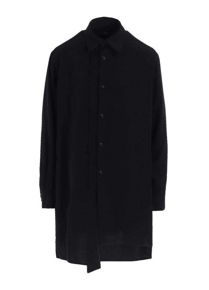 Right Side Slit Asymmetry Blouse