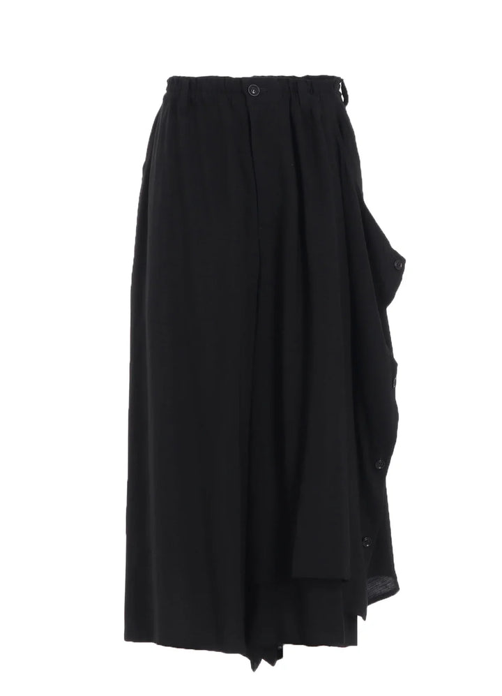 Double Button Open Pants