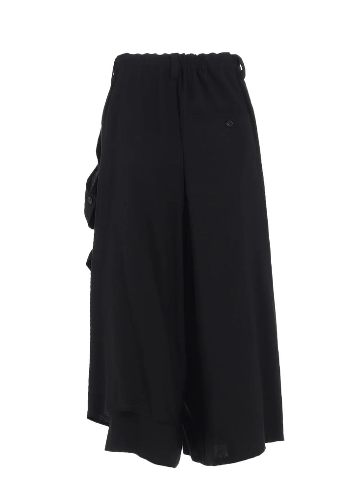 Double Button Open Pants