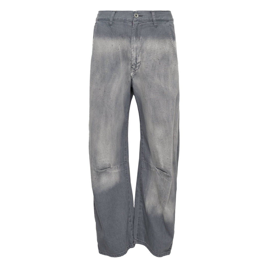 Wide Pants With Gusset