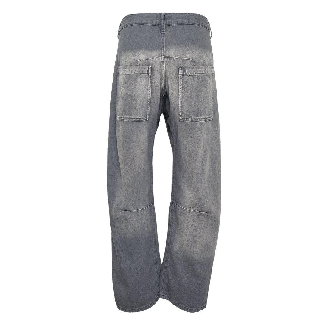 Wide Pants With Gusset