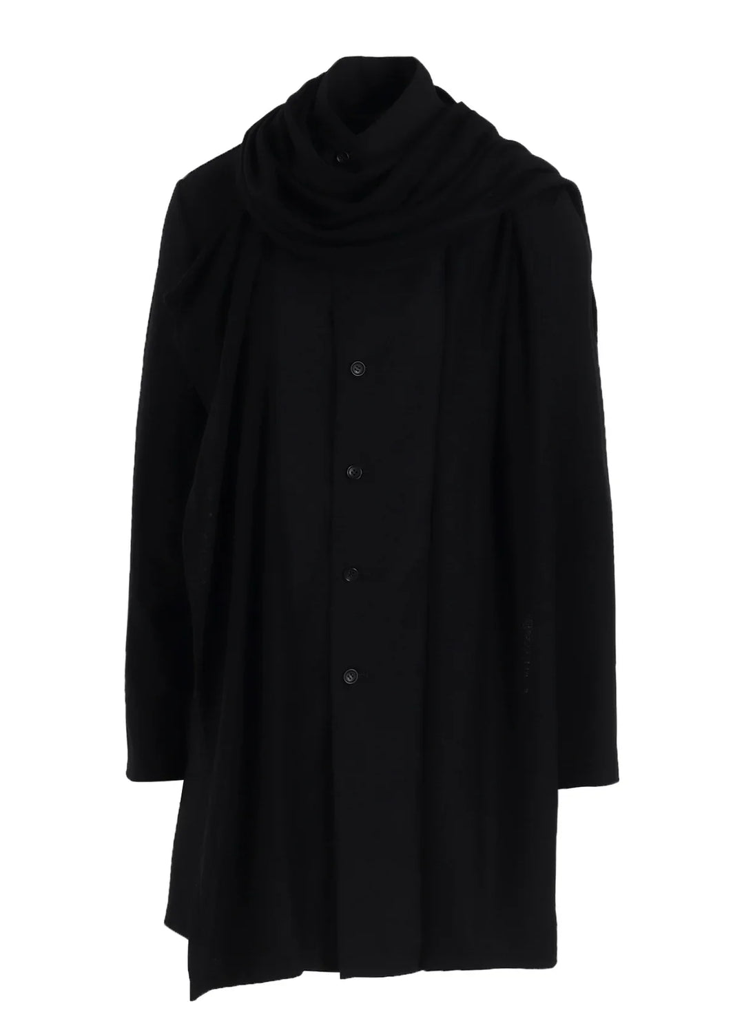 Stole Detail Long Blouse