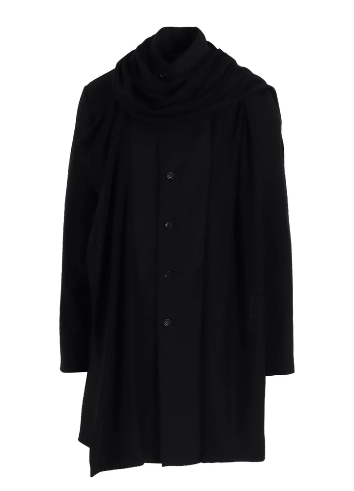 Stole Detail Long Blouse