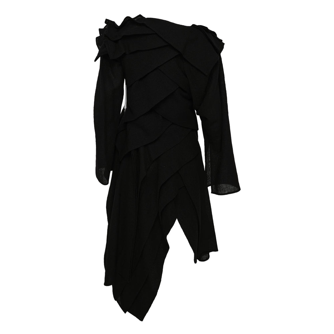 Cross Pleated Dress